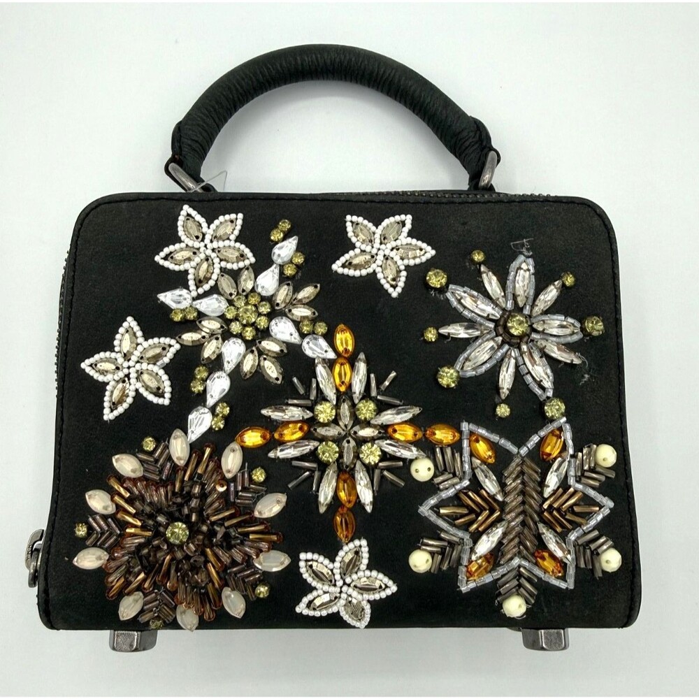 NWT (Defects) Rebecca Minkoff Small Black Box Crossbody Handbag MSRP: $195